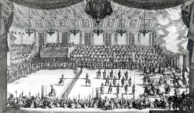 Combattimento alla Barriera da Jacques Callot